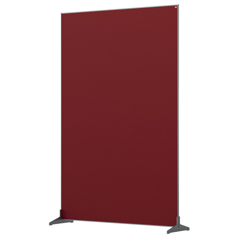 Ambriz Office Partitions, 180cm H x 60cm W x 30cm D, Red