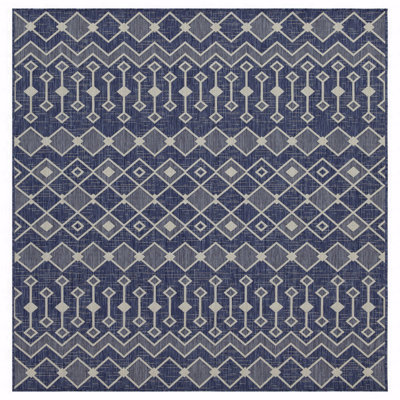 2 Ft. 7 In. X 7 Ft. 3 In. Indoor/Outdoor Area Rug