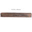 Manteau et tablettes en béton non combustible Frontier 60 "Sequoia