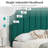 Tamerlan Twin Size Set Upholstered Adjustable Headboard Noiseless Platform Bed-1215717288