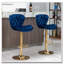 Tabourets de bar, avec velours de levage mécanique réglable en hauteur-564971577-564971581