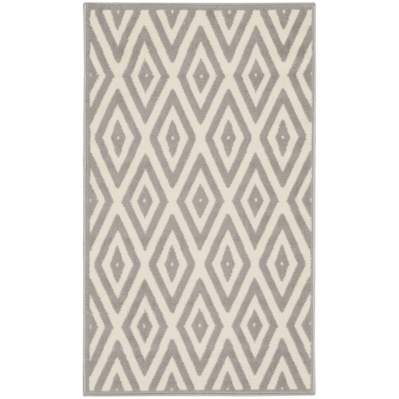 Kacei Geometric Indoor Rug, Rectangle 2' x 4'