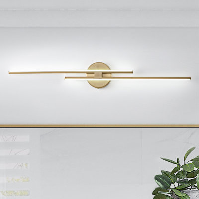 31" W 2-Light Dimmable LED Vanity Light