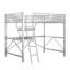 Lit en bois et panneau de fibres à densité moyenne avec bureau et tablette Loft-1459885858