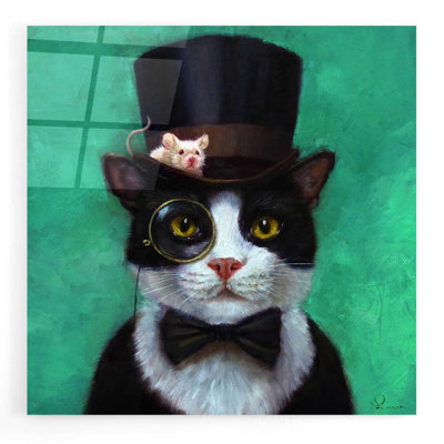 " Tuxedo Cat " by Lucia Heffernan
