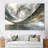 Diamond Silver Streams - Waves Wall Art Set-1553228238-1553228239
