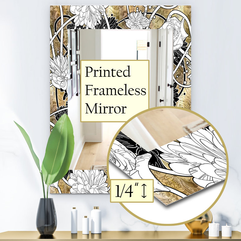 Mirror, 24" H x 32" W