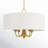 Juna 4 - Light Brass Shaded Pendant