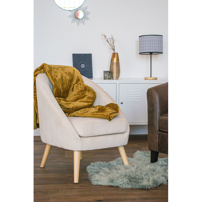 Rolen Blanket, W240 x L260cm, Honey