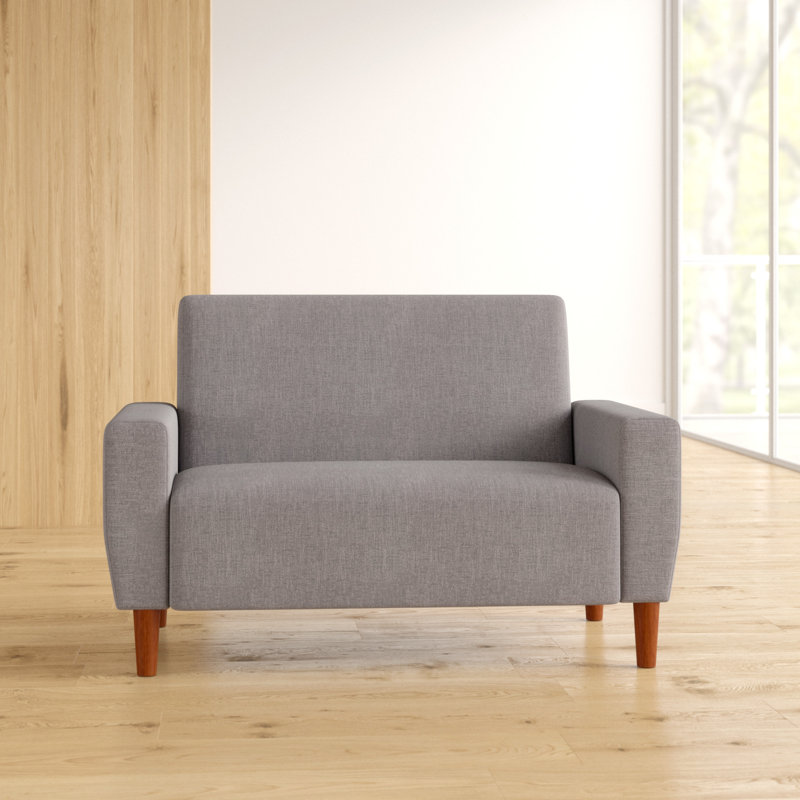 Benan Upholstered 55'' Loveseat, Gray