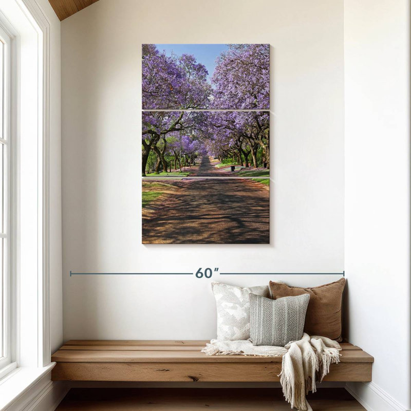 Sireci Jacaranda Trees, 45" H x 28" W