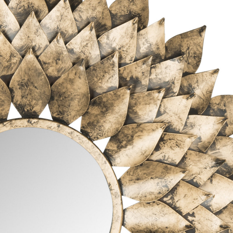 Metal Flat Wall Mirror