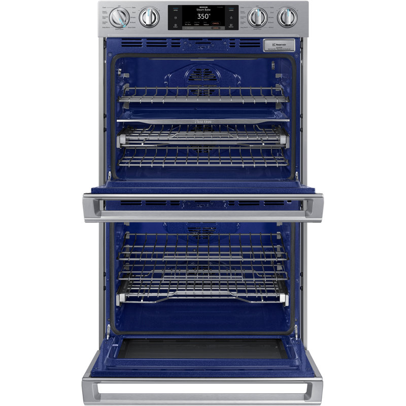 Samsung Smart Kitchen Appliances 30" Convection Electric Wall Oven, Stainless Steel