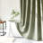Sulmy Solid Color Shower Curtain with 12 Stainless Steel Hooks Included-411974923-411974922
