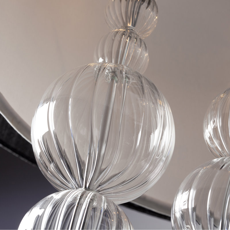 Lustre cylindrique unique à 4 lumières Kravet