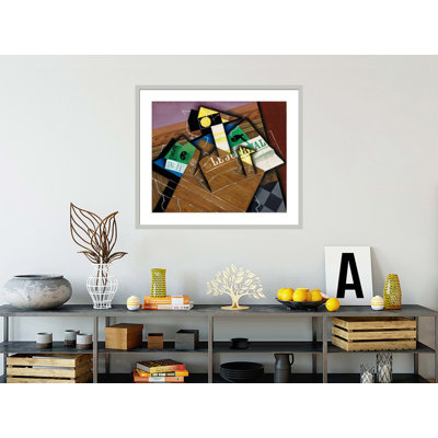Fantômas by Juan Gris -Framed Giclee Print