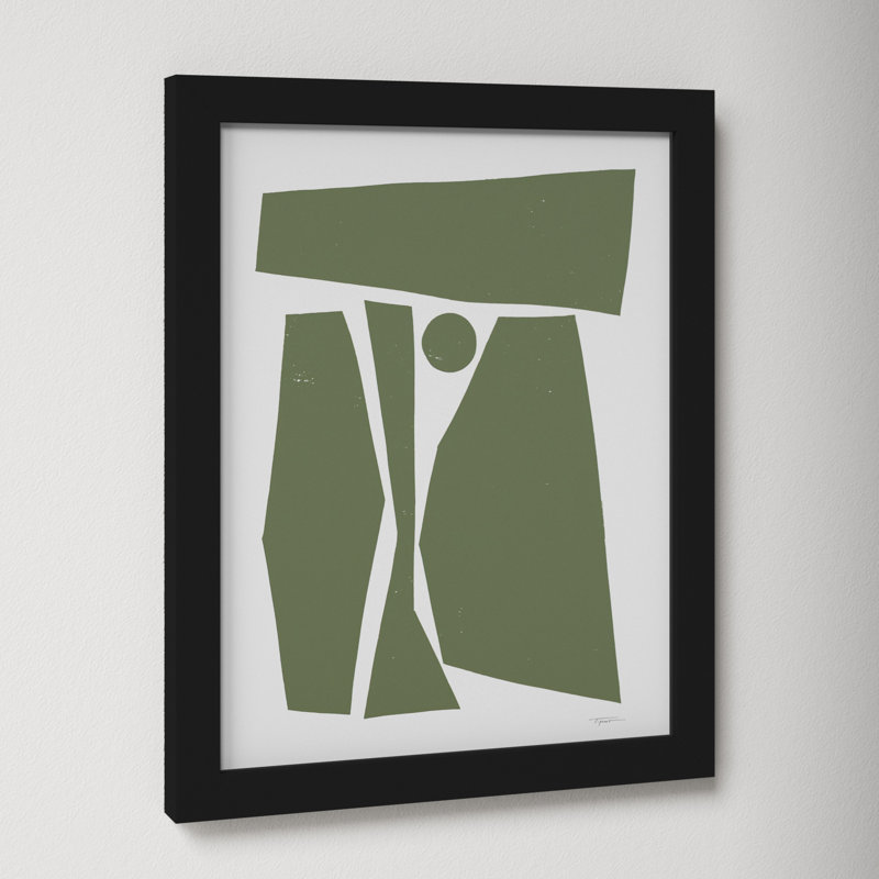 Composed Forms by Statement Goods, 13.25" H x 10.62" W x 0.88" D, Black