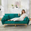 2 Seater Fabric Loveseat