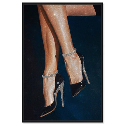 «Sparkling Night Heels», toile par Art Remedy