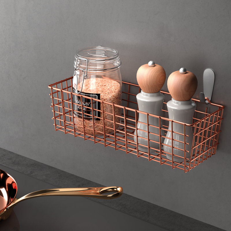 Koala Multi-Purpose Basket, Copper-Coloured, Set of 2