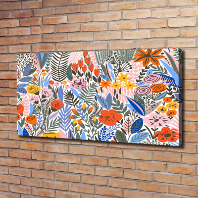 Floral - Wrapped Canvas Print