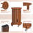 Stackable Round Stools Set