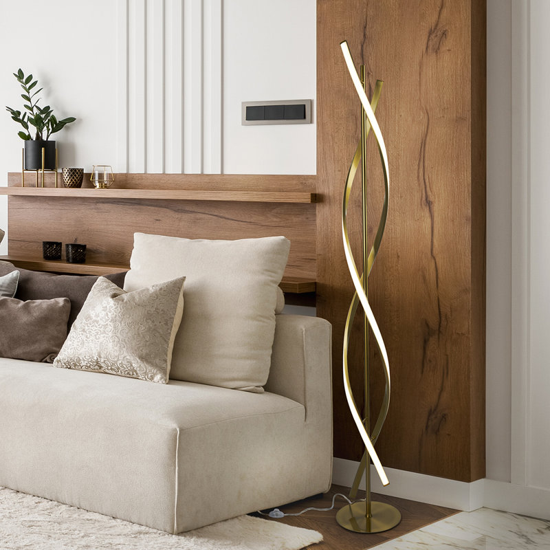 Bedwyr 155 H cm Gloss Novelty Floor Lamp