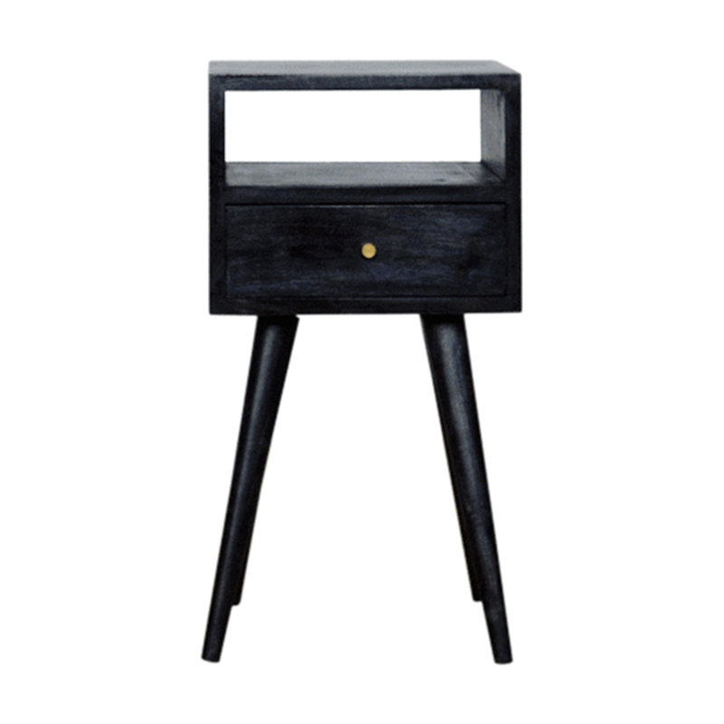 Table de chevet Priyansh, Noir
