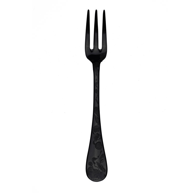 Fourchette de service Venere - 48 pièces, Oro-nero