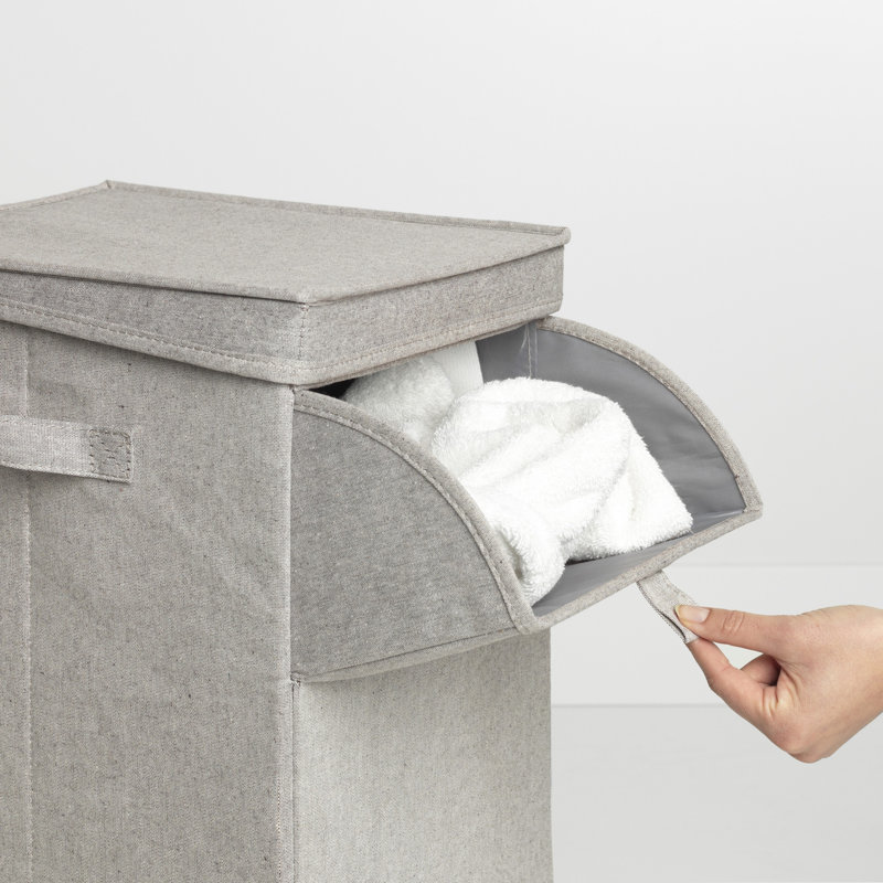 Brabantia Stackable Laundry Hamper 9.2 Gallon, Gray