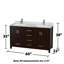 Sheffield 60" Double Bathroom Vanity Set-89055888-89055889