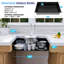 Évier de cuisine encastré encastrable 27 po x 18 po en acier inoxydable encastrable ADA-119705925