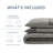 Miro Soft Washed Color Block Comforter Set-99274764-99274768