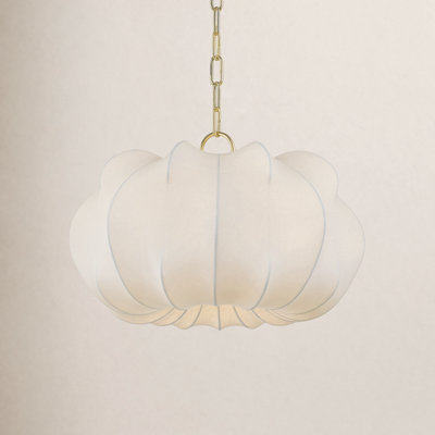 Mitzi Keilah 1 Light Pendant in Aged Brass