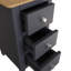 Clary 3 Drawer Bedside Table-100564004