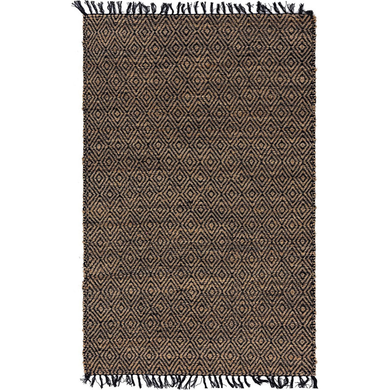 Bigbee Jute/Sisal Indoor Rug, Rectangle 3'3" x 5'