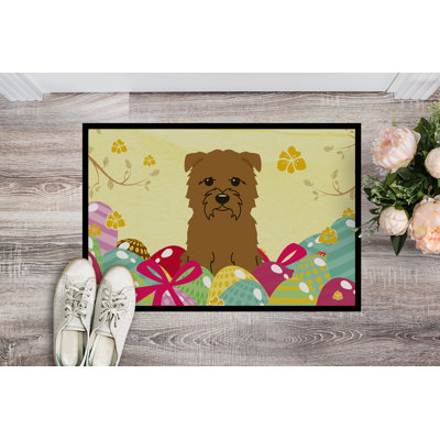 Non-Slip Easter Outdoor Doormat