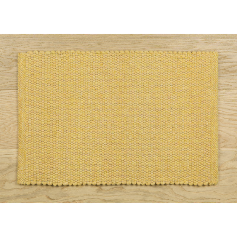 Solid Colour Wool Area Rug, 140 cm W x 200 cm D