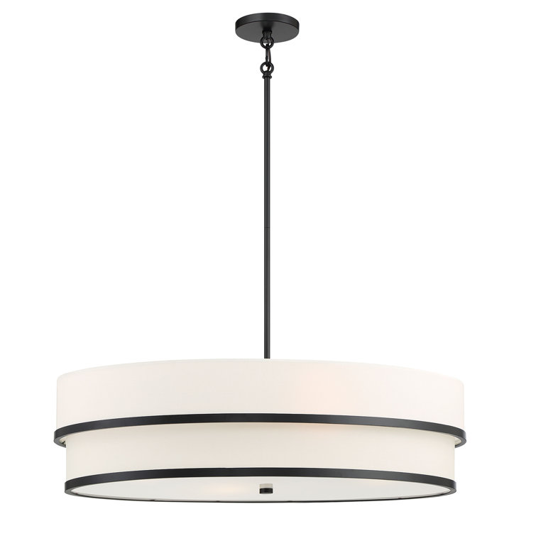 Orren Ellis Cascade - 4 Light Oval Pendant - Wayfair Canada