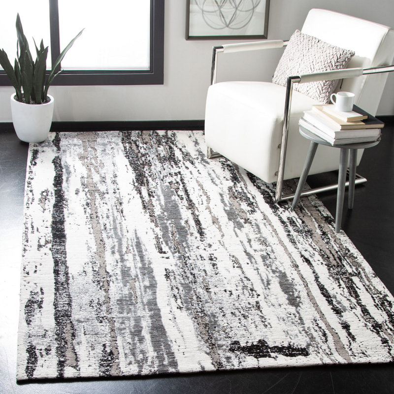 Roanoke Vintage Performance Abstract Rug, Rectangle 5' x 8'