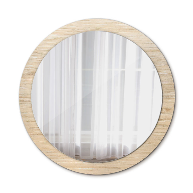 Huldar Glass Flat Wall Mirror