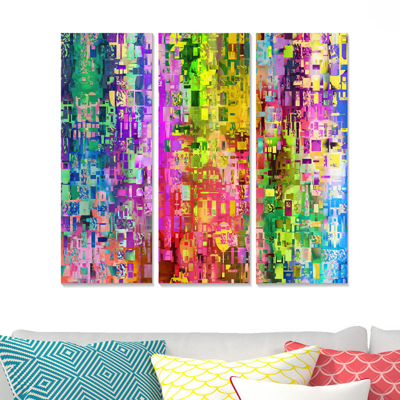 3 Piece Single Picture Frame Painting Set