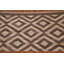 Tapis géométrique en laine Kilim