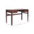 Brown Solid Wood Desk With Drawers, Classic Solid Wood Desk For Study, Office