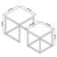 Straley Frame Nesting Tables