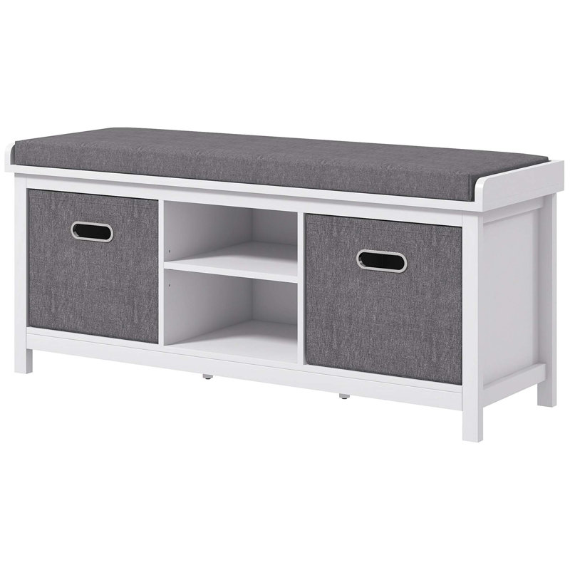 2 Pair Shoe Storage Bench