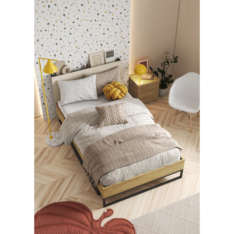 45cm W Manufactured Wood Bedside Table