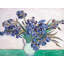 Vase With Irises by Vincent Van Gogh - Wrapped Canvas Print-1885614561