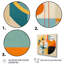 «Odyssey Midcentury Retro Abstract Geometrics», reproduction sur toile-1513151914-1513151917