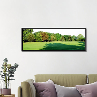" Trees On A Golf CourseWoodholme Country Club, Baltimore, Maryland, USA " by Panoramic Images